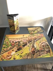 Heye Loup Great Western 1000 PC. Puzzle 1974 Missing One Germany Train Fun - Picture 1 of 10