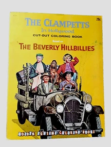 Vintage THE CLAMPETTS In Hollywood AUSSCHNITT & MALBUCH 1963 Beverly Hillbillies - Bild 1 von 13