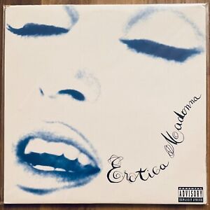 MADONNA - Erotica - Promotional 2LP Vinyl Record Rare DJ White Label