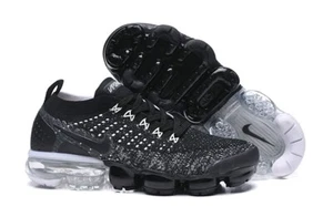 Free Shipping Nike Air VaporMax Flyknit 2 Men's black New grays shoes New - Picture 1 of 8