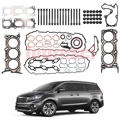 Junta de culata del motor con pernos para 2014 2015 2016 2017 2018 2019 Kia Cadenza 3,3 L Foto 1 de 4