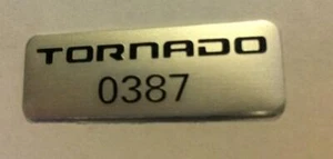 Genuine Ford BA BF Build Number Badge FPV F6 Tornado 0387 - Bild 1 von 1