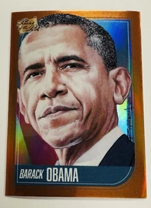 2021 Pieces Of The Past Barrack Obama Bronze Chrome Card #8 - Picture 1 of 2
