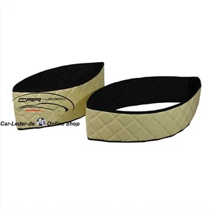 Revestimiento de la base del asiento en beige adecuado para Scania R con asiento del acompañante plegable - Imagen 1 de 3