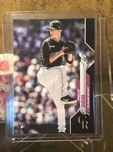 2020 Topps Update PHILLIP DIEHL Black Parallel 68/69 Rockies Rookie #U-16 - Picture 1 of 2