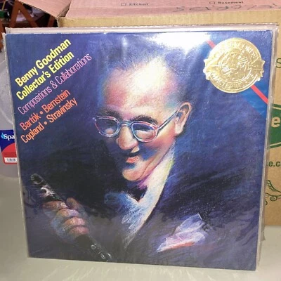 Sealed Benny Goodman Compositions & Collaborations  PROMO CBS Masterworks LP New - Image 1 of 3