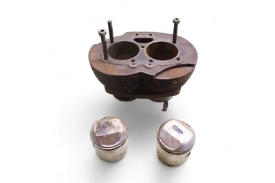 1966 BSA A65R A65 R A65L A50 500 Lightning 650 *2628A Top End Cylinder  Foto 1 de 4