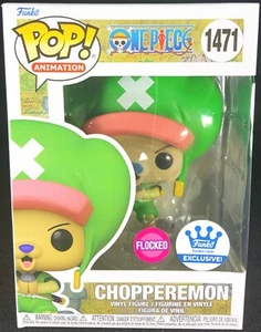 Pop Cave 2024 ONE PIECE: CHOPPEREMON *FLOCKED* Funko Web Exclusive FREE FEDEX - Picture 1 of 11