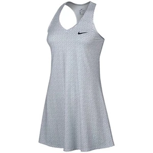 DAMEN NIKE COURT PURE TENNISKLEID GRÖSSE M (842595 100) WEISS/SCHWARZ - Bild 1 von 3