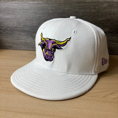 Gorra ajustada Minnesota State Mavericks 7 1/2 blanca MSU Mankato New Era Foto 1 de 4