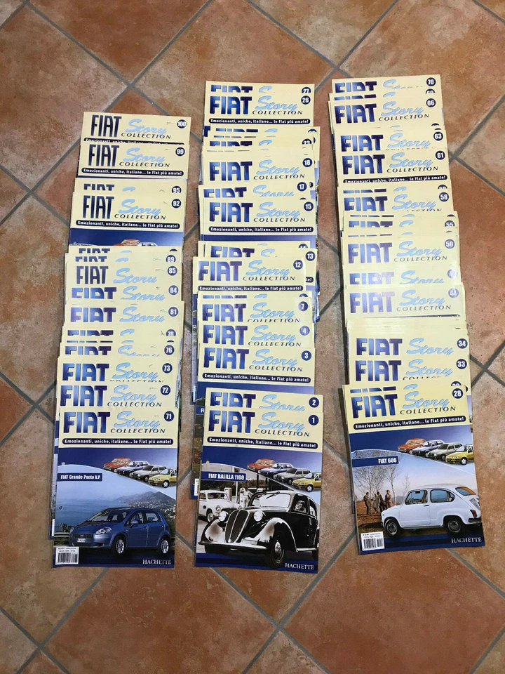 FASCICOLO FIAT STORY COLLECTION HACHETTE - SCEGLI DAL MENU A TENDINA - Immagine 1 di 1