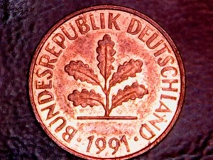 1991 D 2 PFENNIG Bundesrepublik Deutschland - Picture 1 of 2