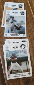 1987 MCDAG LSU TIGERS BASEBALL CARD SET OF 8 JOEY ALBERT BELLE MARK GUTHRIE SGA - Picture 1 of 1