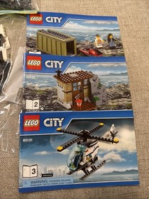 Lego City Crooks Island 60131 100% Complete Set W/Manuals & Figures