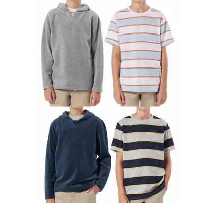 4 Unionbay Youth Hoodie, Tee, Sets XS 5/6 Unisex 4 Pieces Ribbed Sweatshirts - Image 1 of 4