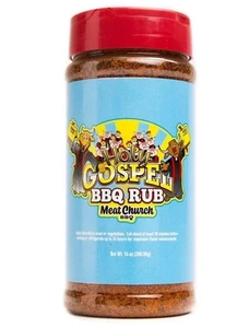 12.5 Ounce Holy Gospel BBQ Rub Gluten Free No MSG Perfect for Ribs Chicken Beef - Picture 1 of 2