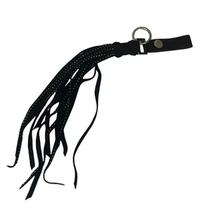 New Amiri Studded Long Tassel Suede Keychain - Picture 1 of 4