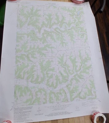 Newton Wisconsin USGS 7.5-Minute Topographic Quadrangle 1983 - Image 1 of 4