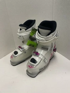 DALBELLO GAIA 3 JUNIOR Youth Kids SKI BOOTS Size 24.5 - White Pink - Brand New - Picture 1 of 8
