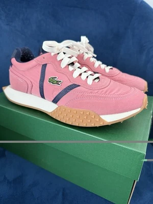 LaCoste Women's Pink Sneaker L-Spin Deluxe Size 6.5 - Image 1 of 4