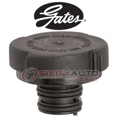 Gates Radiator Cap for 2014 BMW M6 Gran Coupe 4.4L V8 - Antifreeze Coolant fu Foto 1 de 4