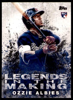 2018 Topps #LITM-4 Ozzie Albies Legends in the Making RC - Image 1 of 2