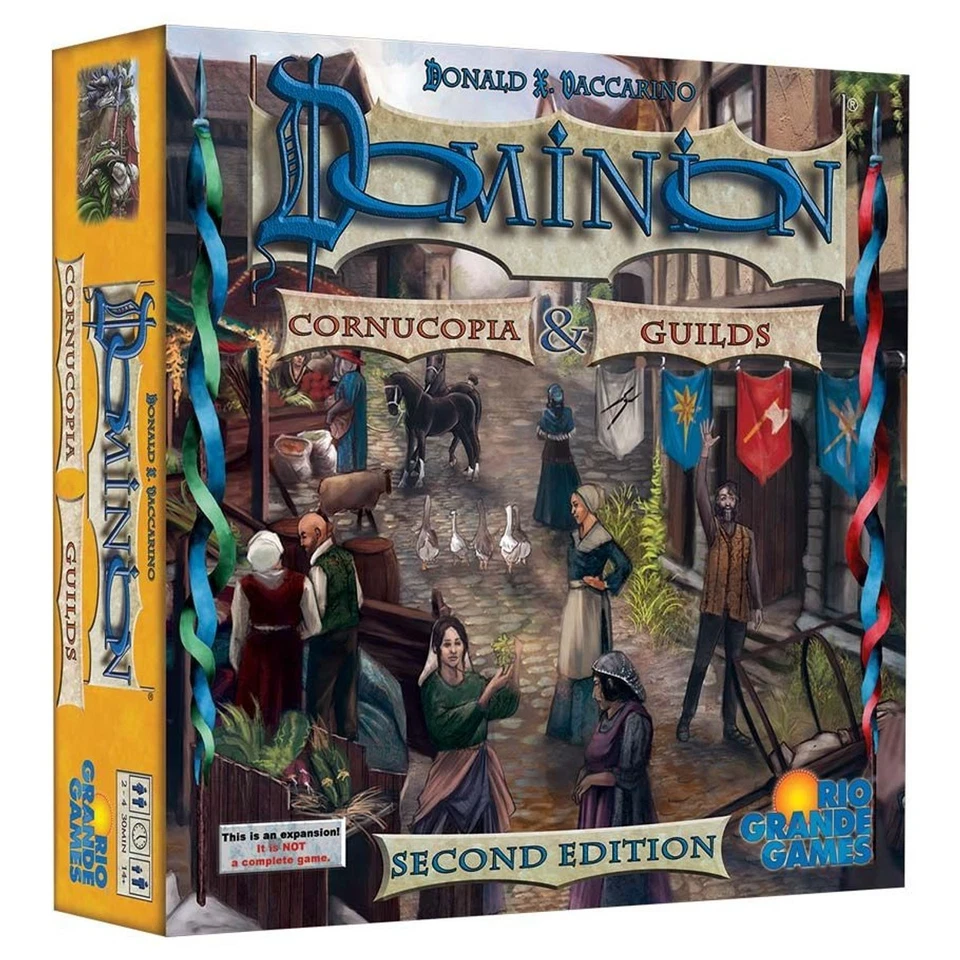 Dominion Cornucopia & Guilds 2ª edição Rio Grande Games - Imagem 1 de 1