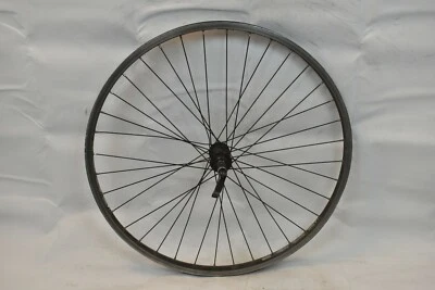 Bontrager 26" Front Touring Road Bike Wheel & Hub OLW100 20mm 36S Spoke QR AV  - Image 1 of 4