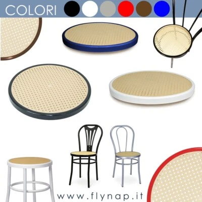 SEDILE SEDILI FONDELLO FONDELLI RICAMBIO FINTA PAGLIA PER SEDIE VIENNA THONET - Immagine 1 di 4