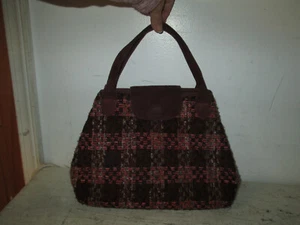 Bolso de Mano Vera Bradley Maroon Acolchado, Excelente Estado - Imagen 1 de 6