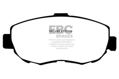EBC Yellow Stuff Front Brake Pads for 93-97 Lexus GS300 - DP41223R - Image 1 of 2
