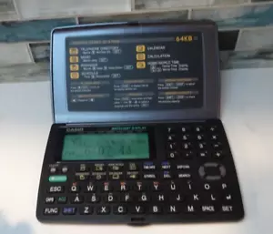 Casio Sf-4700L Digital Diary/Calculator/Telephone/Memo+ "Fresh Batteries" - Picture 1 of 5