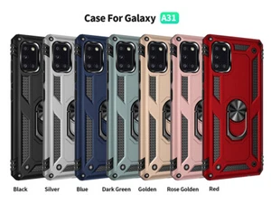 Samsung A31 Custodia Cavalletto Slim Forte Protettiva Multifunzione e Strato - Foto 1 di 13