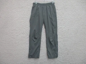 REI Pants Extra Large Youth 18 Gray Joggers Outdoors Ankle Zip Pockets Girls XL - Picture 1 of 12