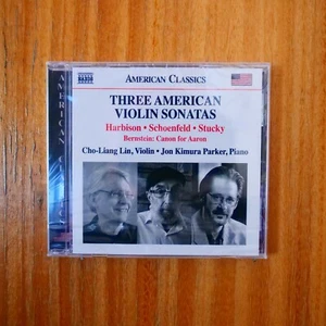 CHO-LIANG LIN: Three American Violin Sonatas CD 2020 BRAND NEW & SEALED Naxos - Picture 1 of 2