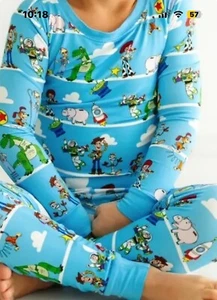 Rare Toy Story Adventures Pixtar 2 Piece Pajama Set Bamboo 2T New In Pkg - Picture 1 of 3