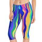 Women's Serene Waves Capri Leggings (Pair them with our matching Top)