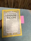 National Geographic Magazine Dec December 1947 With Palestine Map