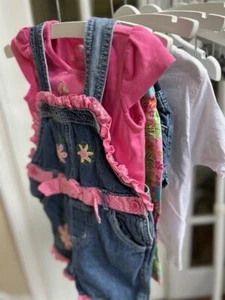 Girls Gymboree Hartstrings Rare Editions Tops Bottoms Shortalls Size 3 4 Lot - Picture 1 of 19
