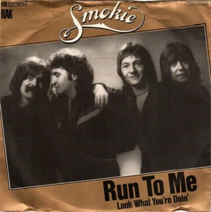 Smokie / Run To Me / Vinyl / Glam / Bubblegum / Teen / RAK / Germany - Picture 1 of 3