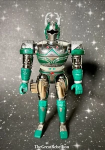 BeetleBorgs Metalix Titanium Silver Spectra BeetleBorg 6" Figur Bandai 1997 - Bild 1 von 6