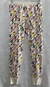 HANNA ANDERSON Kids Pajama Bottom Size M Multicolor Stairs Helping 25-13 - Picture 1 of 9