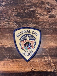 CALIFORNIA CA NATIONAL CITY POLICE SCHÖNER SCHULTERAUFNÄHER SHERIFF - Bild 1 von 4