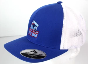 Northwest College Trappers Baseball Cap Blue Pacific Headwear 104C Pro Model Hat - Picture 1 of 6