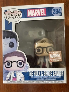 The Hulk And Bruce Banner #284 Funko Pop Marvel Collector Corps Exclusive Pop - Picture 1 of 4