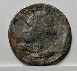 Vintage 1965 Quarter Zombie Apocalypses Variation Seen Better Days Pocket Change - Bild 1 von 3
