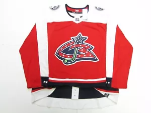 COLUMBUS BLUE JACKETS AUTHENTIC ADIDAS REVERSE RETRO HOCKEY JERSEY - Picture 1 of 4