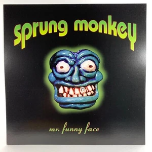 SPRUNG MONKEY Mr Funny Face ORIGINAL 12x12 PROMO Album Flat POSTER 2 Sided - Picture 1 of 2