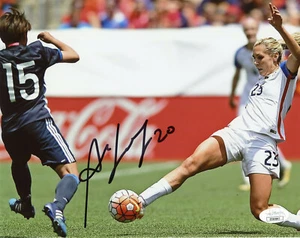 Allie Long Signed JSA COA Autographed 8X10 USWNT USA Women Soccer Photo Auto - Picture 1 of 3