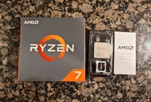AMD Ryzen 7 1700x CPU 3.4GHz 8 Core 16 Thread + Box & Sticker (YD170XBCAWOF) - Picture 1 of 8